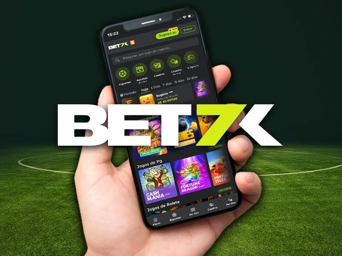 Aplicativo Bet7k para Android e iOS